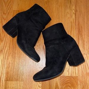 Black Suede booties